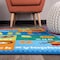 World Rug Gallery Kids Educational Learning Alphabet Symbols Non-Slip Area Rug 3'3'' x 4'7'' Multi 2027MULTI3X5 - alternate 5